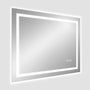 Dual Lighting LED Bathroom Mirror with Touch Dimming, Anti Fog