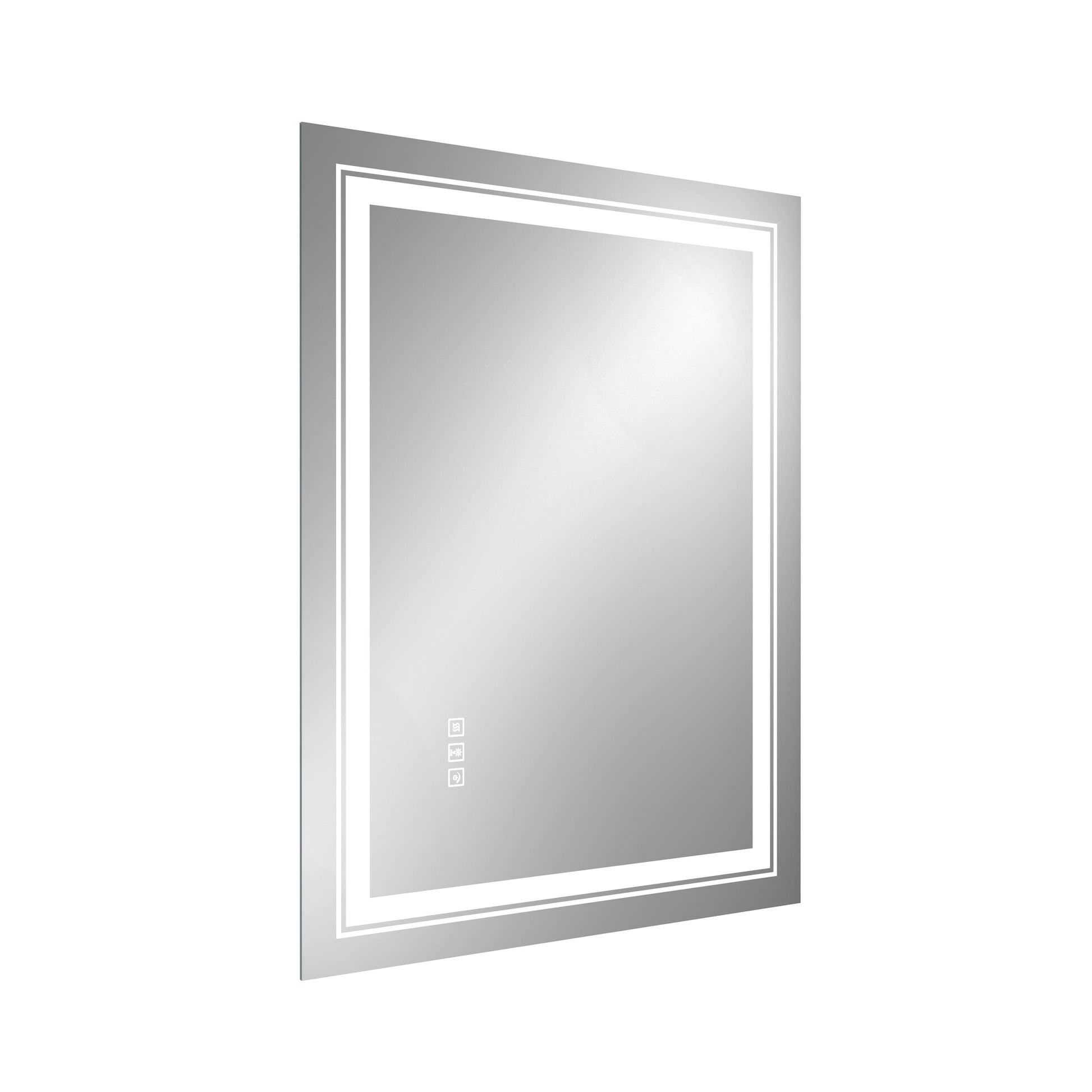 RGB Smart Control Backlit Bathroom Mirror with Dimmable Touch, Anti Fog