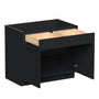 Slim Ebony Black Shaker RTA 33"/36"/39"/42"W x 34.5"H x 24"D Standard Base Cabinet with 2 Drawers and 2 Doors
