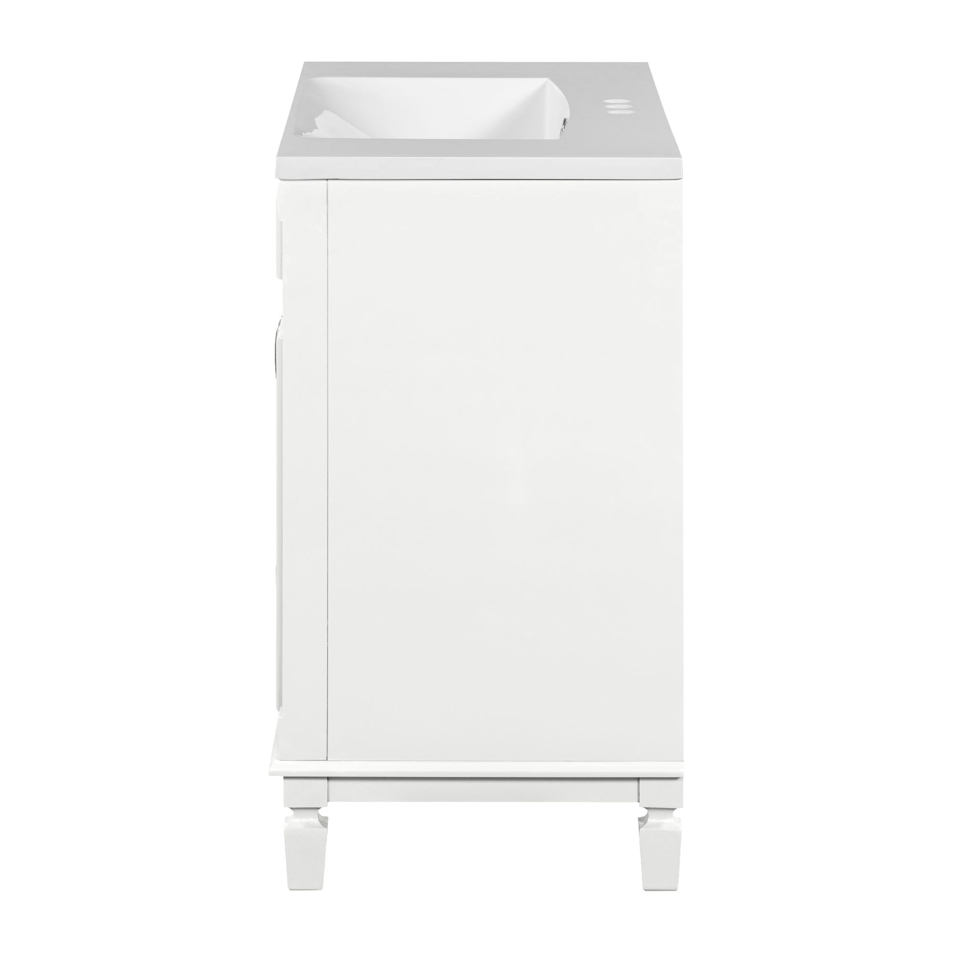 36'' Single Sink Freestanding Bathroom Vanity with 2 Soft Closing Doors and 2 Drawers
