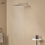 10"/12" Rain Shower Head Stainless Steel Square Showerhead