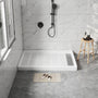 48x36” SMC Solid White Shower Base with Non-Slip Surface, CUPC Certified