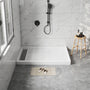 48x36” SMC Solid White Shower Base with Non-Slip Surface, CUPC Certified
