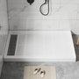48x36” SMC Solid White Shower Base with Non-Slip Surface, CUPC Certified