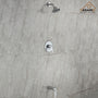 4.84inch Wall Mounted Shower trim kit with pressure balanced valve-CASAINC