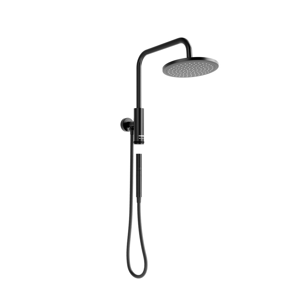 9 Inch Matte Black Dual-Function Shower System with Magnetic Handheld Shower