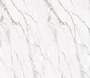 60"x36"x75"/96" Calacatta Gold Marble Solid Surface 4-Piece Shower Wall Panels for Luxury Shower Spaces