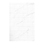 60"x36"x96" SMC Shower Wall Panel Kit with Medium Subway Tile Pattern with Calacatta Matte Finish