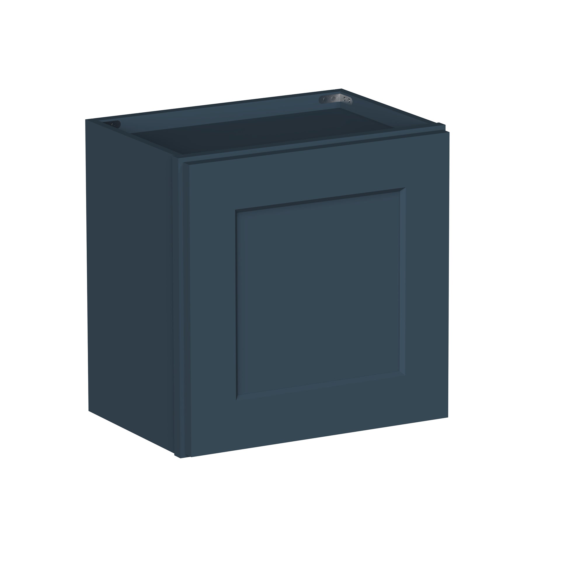 Cyber Grey RTA 12"-21"W x 12"D x 18"H 4-Size Single Door Short Wall Cabinet