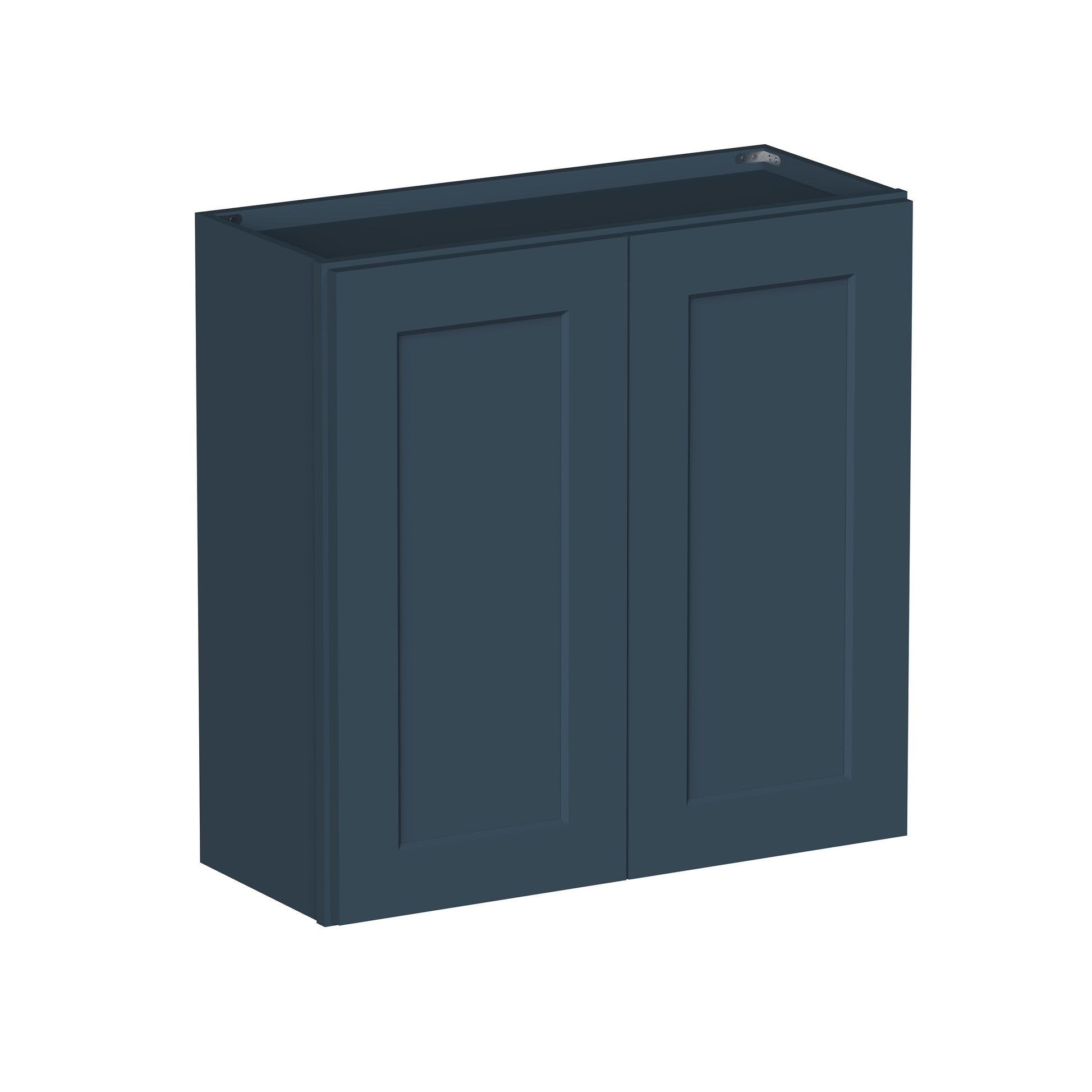 Cyber Grey RTA 24"-36"W x 12"D x 30"-42"H 15-Size Standard Wall Cabinet with 2 Doors and Shelves
