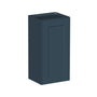 Cyber Grey RTA 9"-21"W x 12"D x 30"-42"H 15-Size Standard Wall Cabinet with Door and Shelves