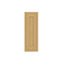 Inset Hazelnut Oak RTA 9-21"W x 30-42"H x 13.5"D 15-Size Single Door Wall Cabinet
