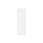 Inset Origami White RTA 9-21"W x 30-42"H x 13.5"D 15-Size Single Door Wall Cabinet