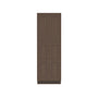 Inset Truffle Brown RTA 24-36"W x 84-96"H x 25"D 9-Size Pantry Cabinet with 4 Doors and 4 Shelves