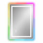 RGB Smart Control Backlit Bathroom Mirror with Dimmable Touch, Anti Fog
