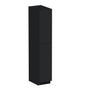 Slim Ebony Black Shaker RTA 18"W x 84"/90“/96”H x 27"D Tall Pantry Cabinet with 2 Doors and Shelves