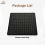10"/12" Rain Shower Head Stainless Steel Square Showerhead