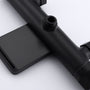 Casainc Bathtub Faucet Set with 1.5 GPM Handheld Shower and Adjustable Slide Bar (Matte Black)-CASAINC