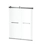 60"x75" Frameless Sliding Shower Door with 5/16" Tempered Glass