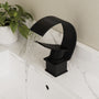 High Arc Single-Handle Waterfall Bathroom Faucet with Spotless Finish