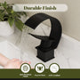 High Arc Single-Handle Waterfall Bathroom Faucet with Spotless Finish