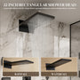 22" Luxury Thermostatic Shower System with Digital Temperature Display