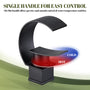 High Arc Single-Handle Waterfall Bathroom Faucet with Spotless Finish