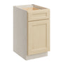 Versa Shaker RTA 18"W x 24"D x 34.5"H Base Cabinet with 1 Drawer and 1 Door