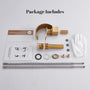 High Arc Single-Handle Waterfall Bathroom Faucet with Spotless Finish