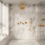 22" Wall-Mount Thermostatic Shower System with 64-Color LED & Built-In Music
