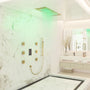 35" x 12" 6-Function Thermostatic Shower System with Digital Touch Screen & LED Lights