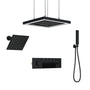 16-Inch Four-Function Luxury Thermostatic Shower System with LED Lights