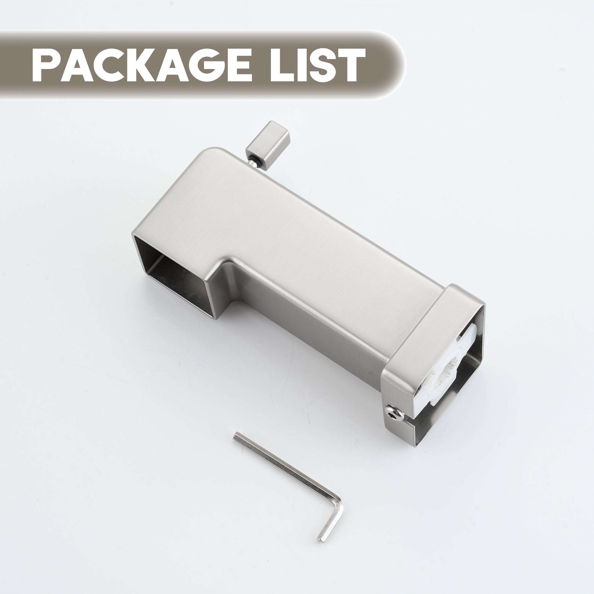 Replacement Lift-Rod Tub Spout with 1/2" NPT Connection