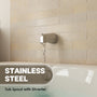 Stainless Steel Lift-Rod Tub Spout Replacement Compatible with Moen