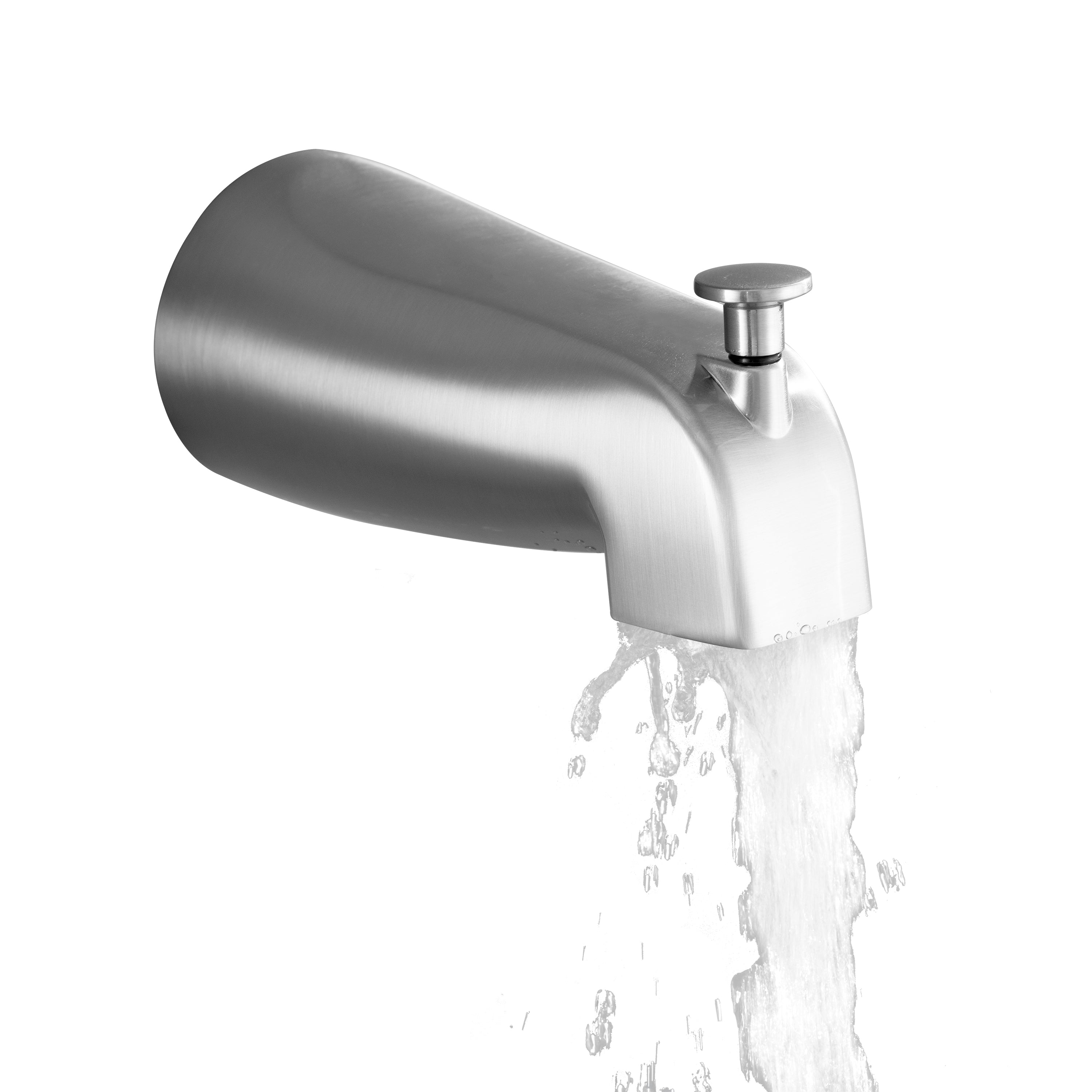 Stainless Steel Lift-Rod Tub Spout Replacement Compatible with Moen