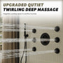 360° Adjustable Body Jet with Twirling Deep Massage Outlet