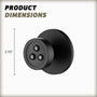 360° Adjustable Body Jet with Twirling Deep Massage Outlet