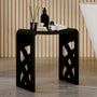 Chic Solid Surface Stone Bathroom Bench with Lattice Carved Legs