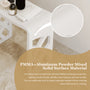 Chic Solid Surface Stone Bathroom Bench with Lattice Carved Legs