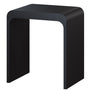 Solid Surface Bathroom Shower Stool with 1.77" Thickened Seat