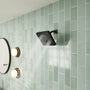7-Function Replacement Shower Head with Shower Arm & Flange