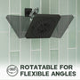 7-Function Replacement Shower Head with Shower Arm & Flange