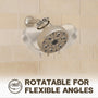 5-inch 10-Function Replacement Shower Head with Arm & Flange