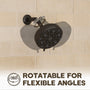 5-inch 10-Function Replacement Shower Head with Arm & Flange