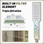 Single-Function Handheld Shower Head in 304 Stainless Steel