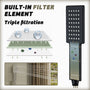 Single-Function Handheld Shower Head in 304 Stainless Steel