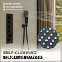 Single-Function Handheld Shower Head in 304 Stainless Steel
