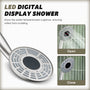 Digital Display Handheld Shower Head with Real-Time Temperature