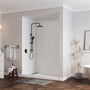 48"x32" SMC Shower Base with Anti-Slip Textured Floor & Easy Install