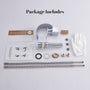 High Arc Single-Handle Waterfall Bathroom Faucet with Spotless Finish